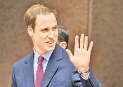 英國(guó)威廉王子年紀(jì)輕輕就面臨禿頂危機(jī)。 